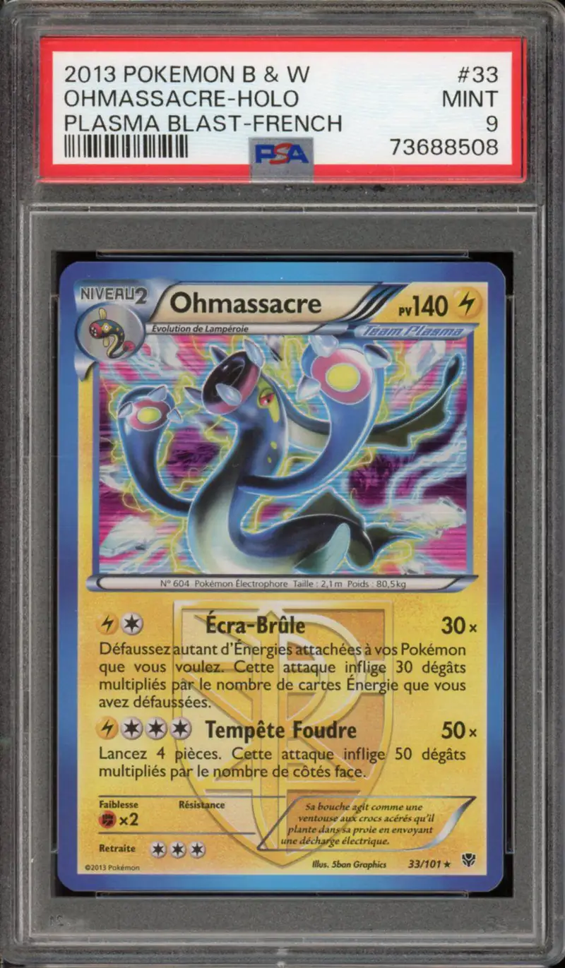 PSA 9 Ohmassacre Holo