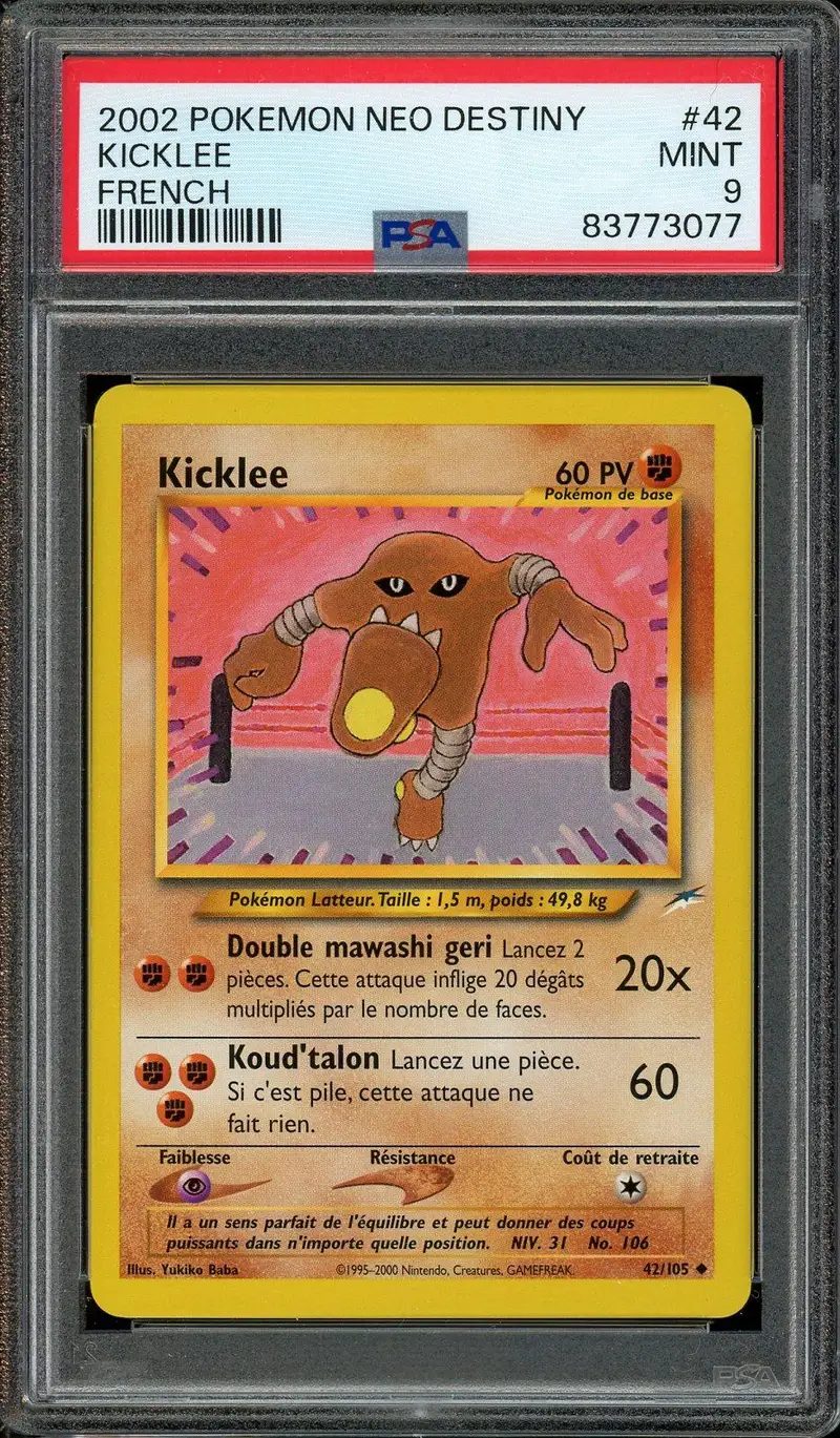 PSA 9 Kicklee
