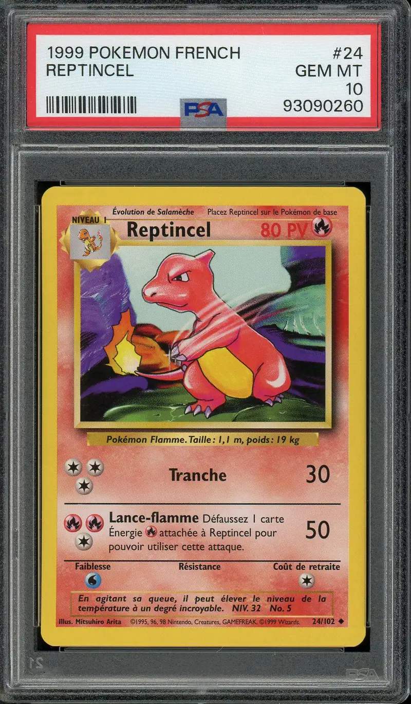 PSA 10 Reptincel