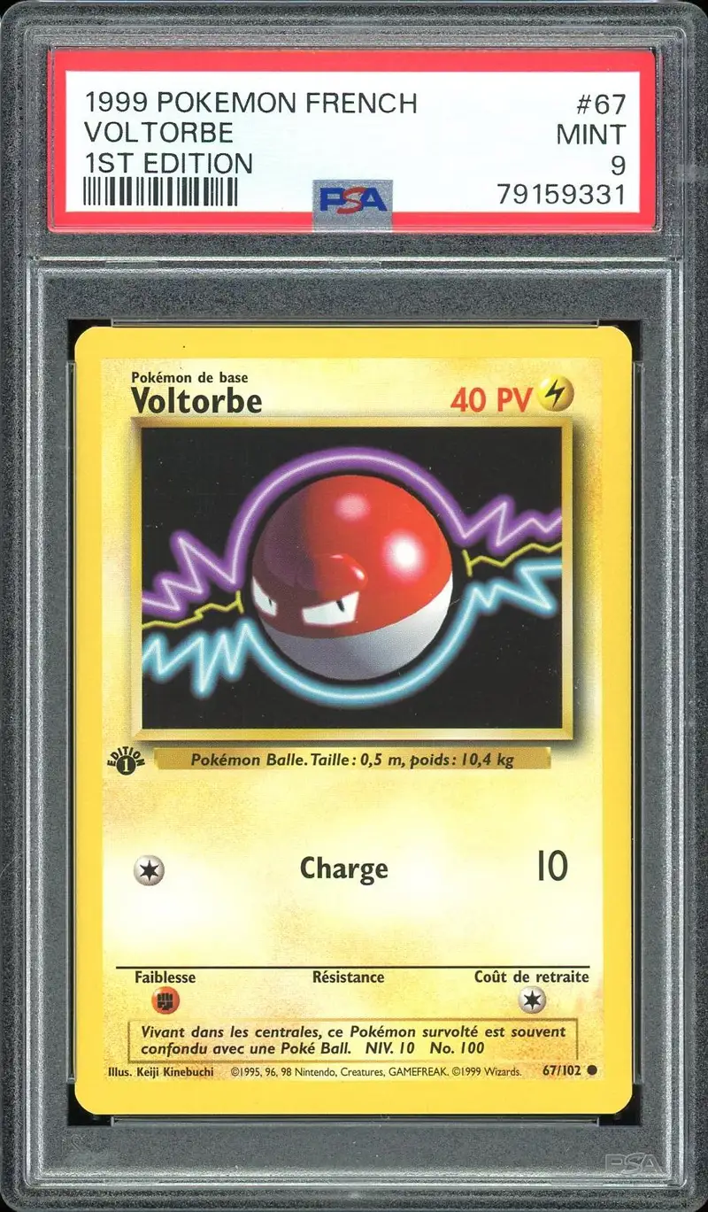 PSA 9 Voltorbe