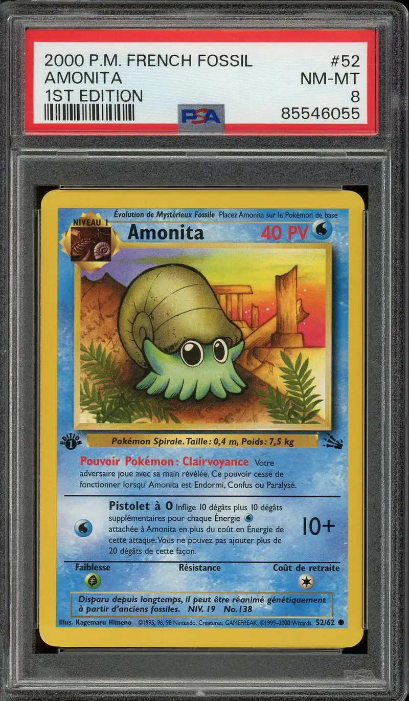 PSA 8 Amonita
