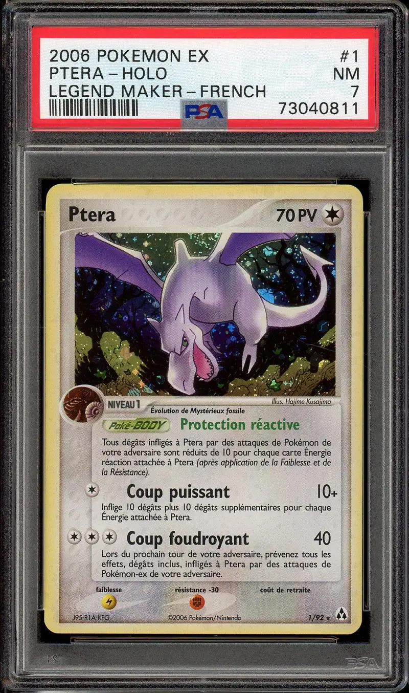PSA 7 Ptera Holo