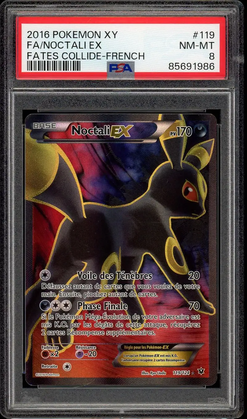 PSA 8 Noctali Ex