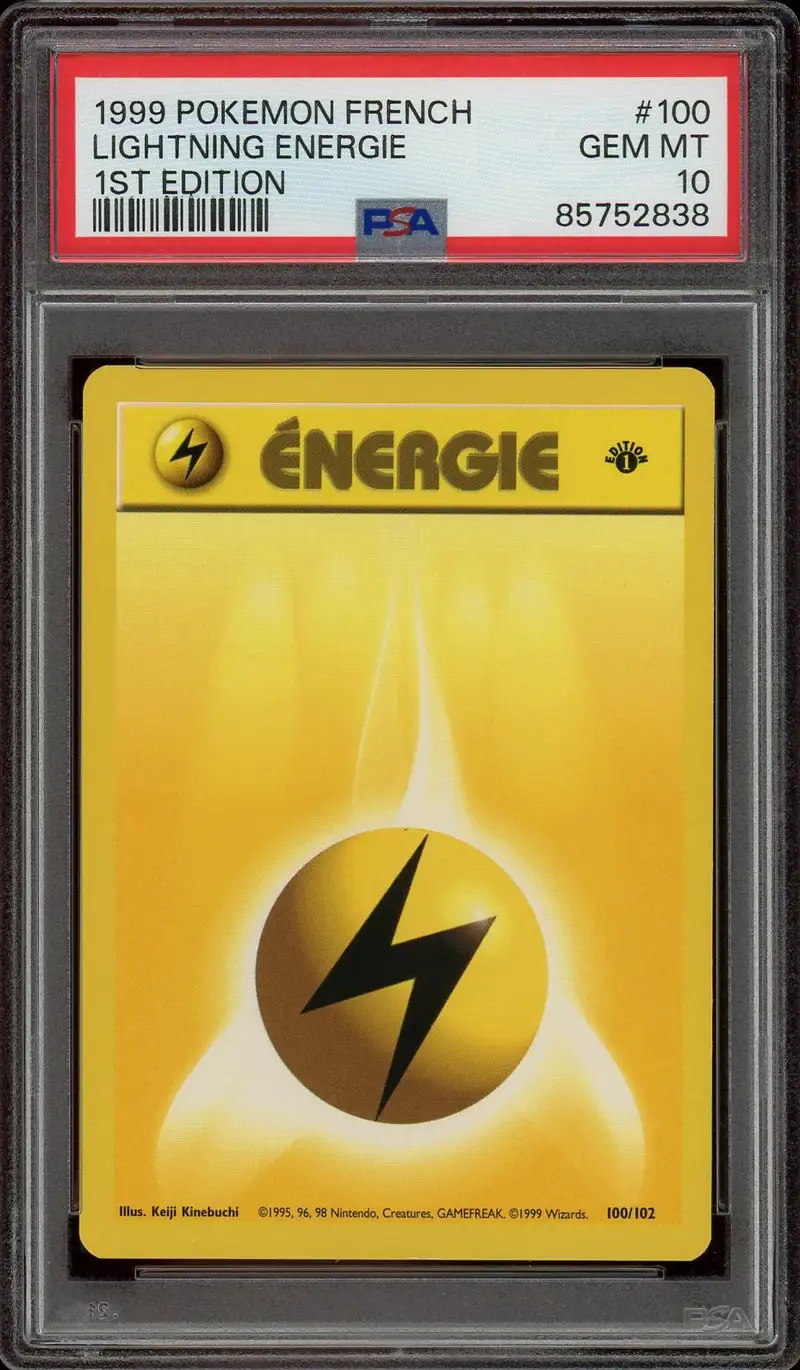 PSA 10 Energie Electrique