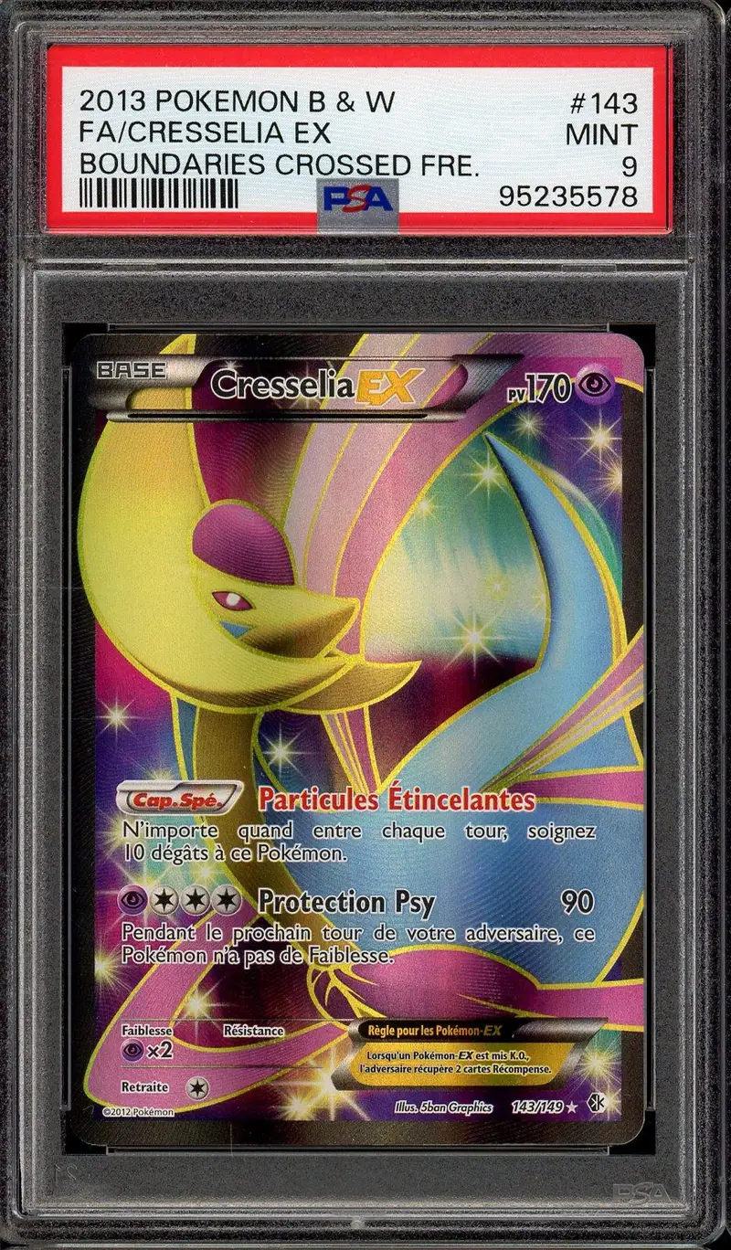 PSA 9 Cresselia Ex