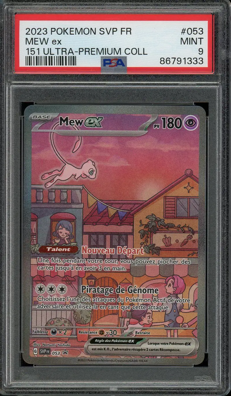 PSA 9 Mew Ex