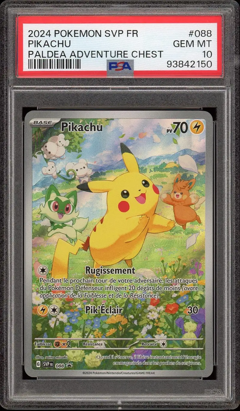 PSA 10 Pikachu