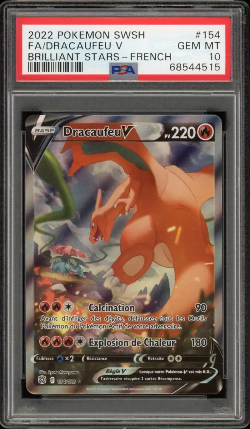 PSA 10 Dracaufeu V