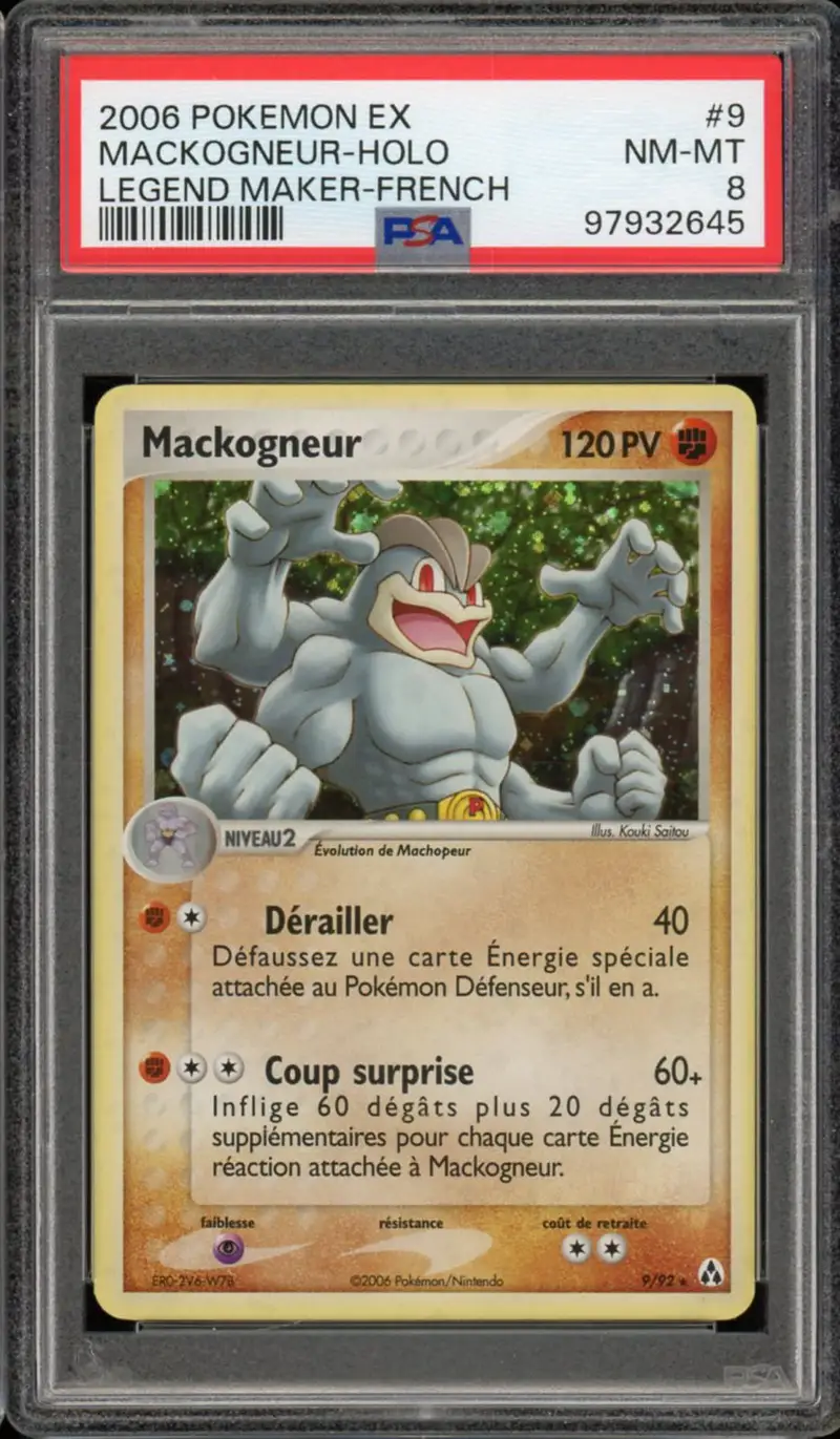 PSA 8 Mackogneur Holo