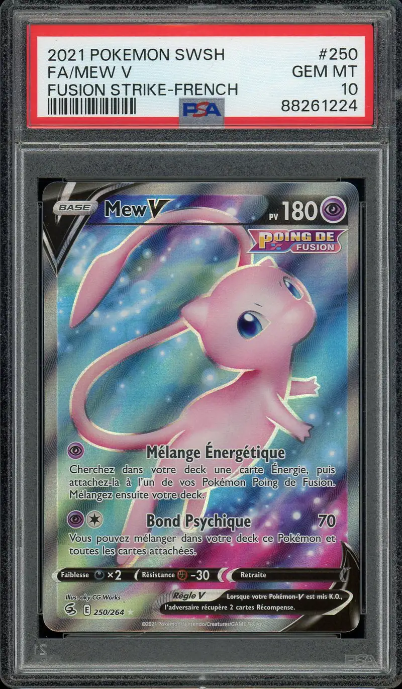 PSA 10 Mew V