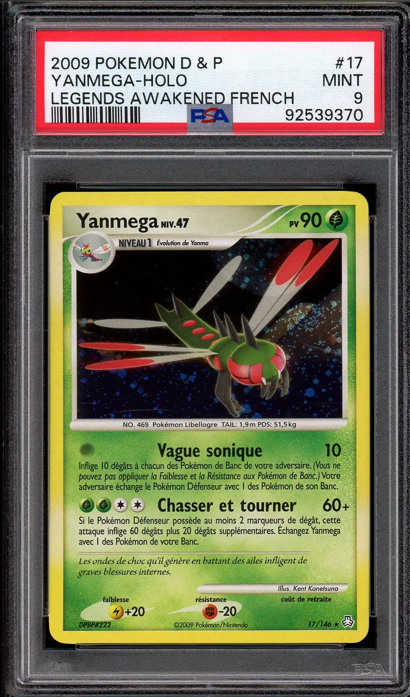PSA 9 Yanmega Holo