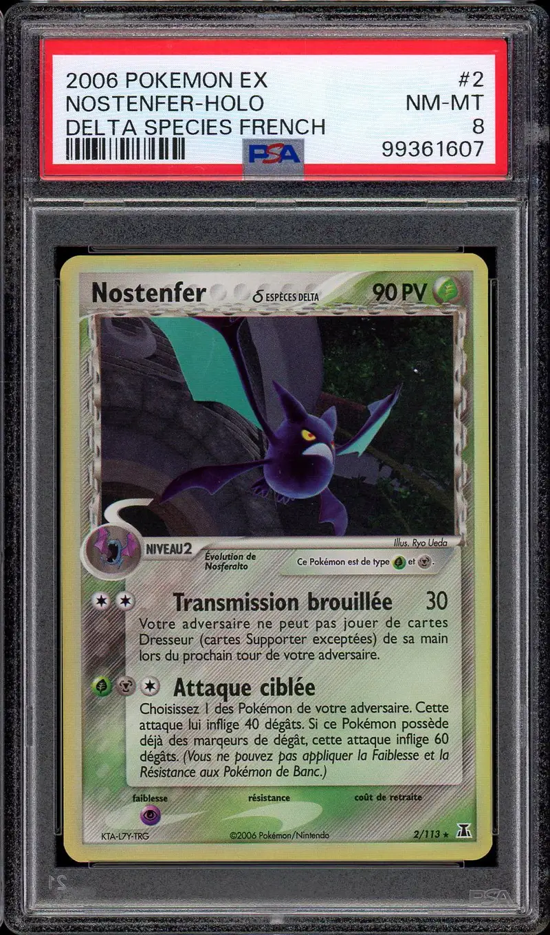 PSA 8 Nostenfer Holo