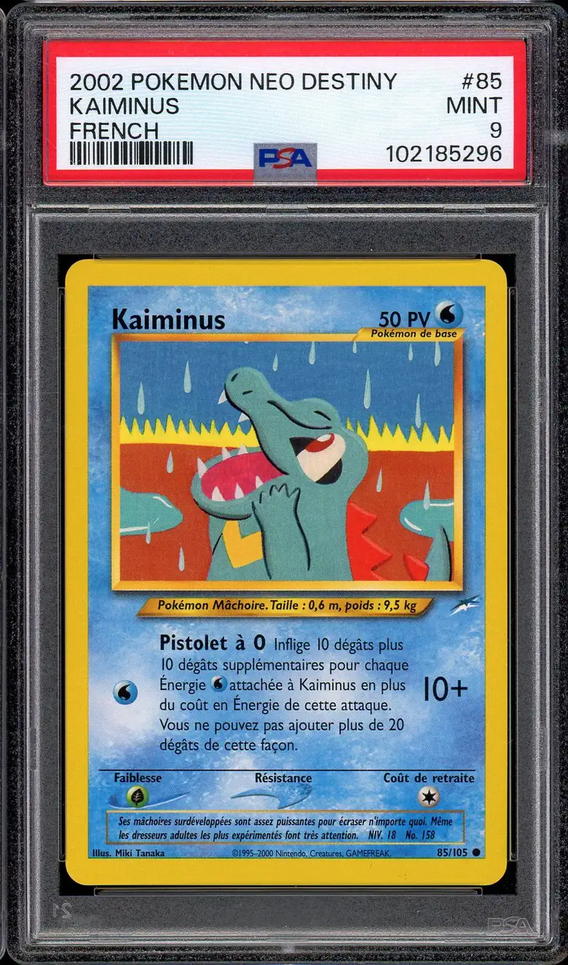 PSA 9 Kaiminus