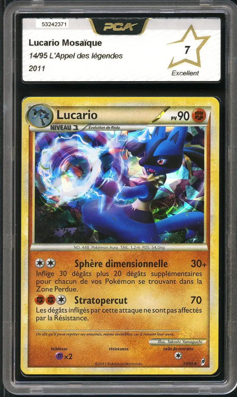 PCA 7 Lucario Holo
