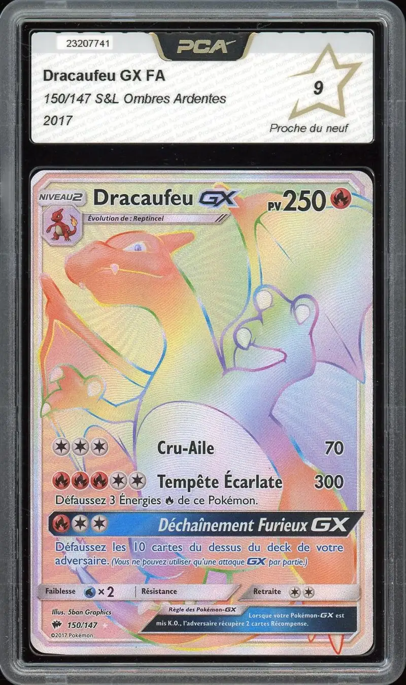 PCA 9 Dracaufeu Gx Rainbow