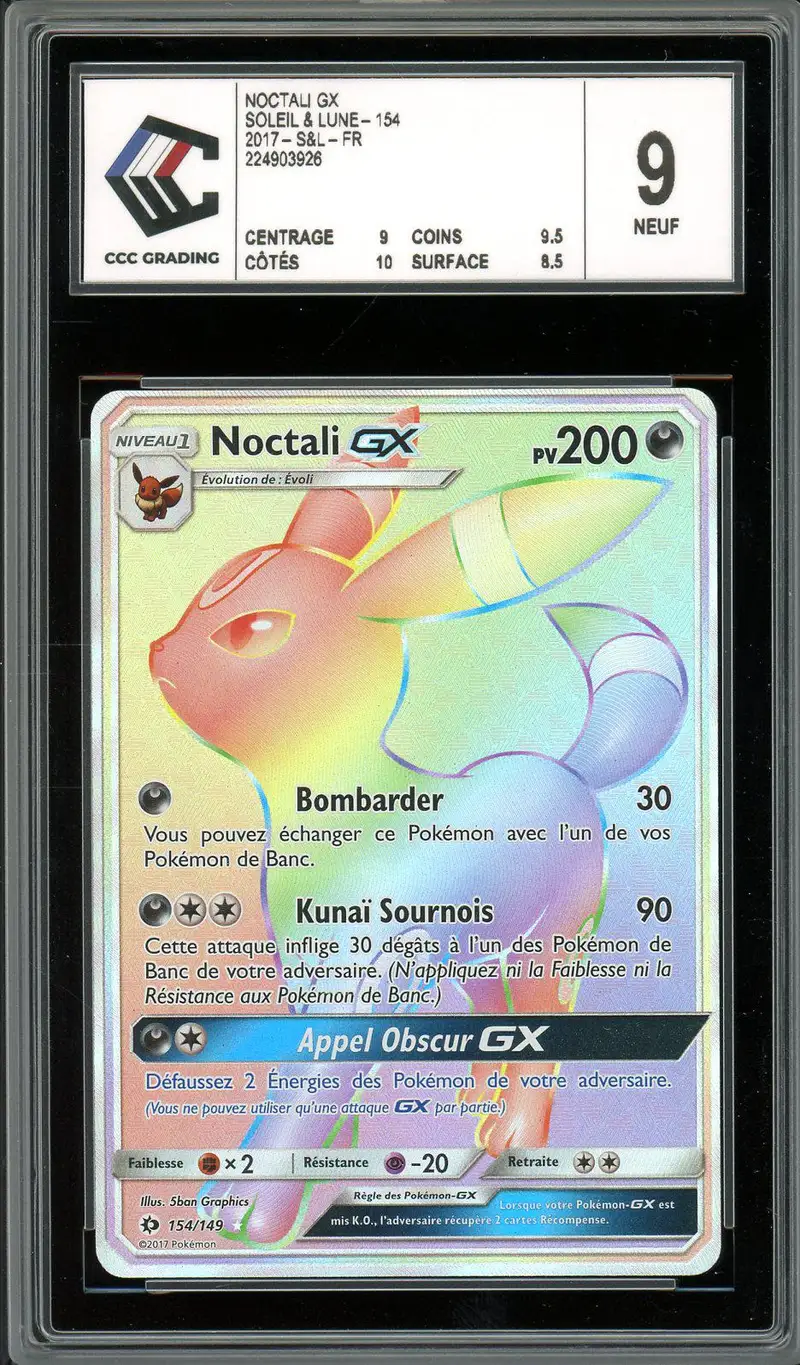 CCC 9 Noctali Gx Rainbow