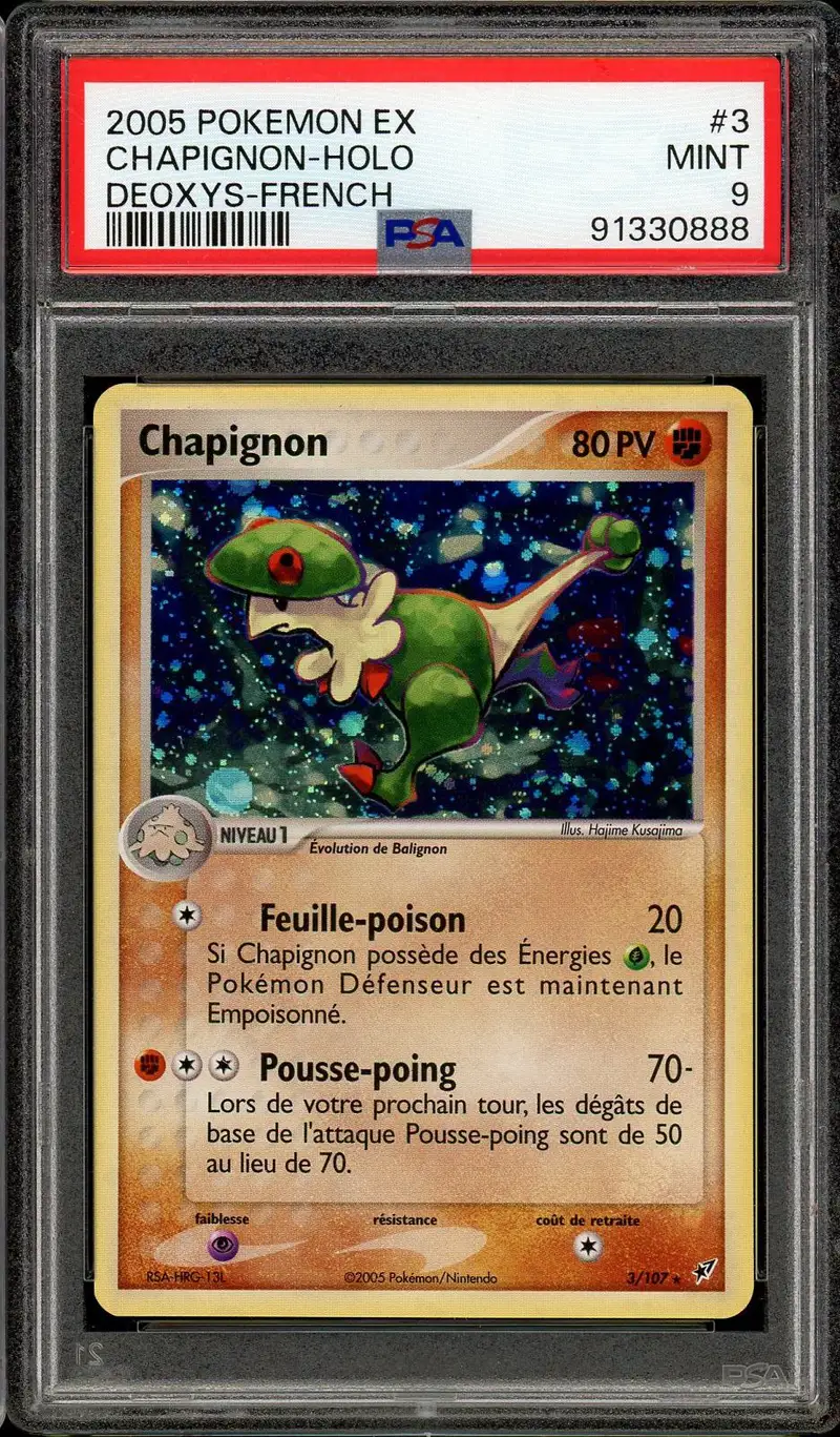 PSA 9 Chapignon Holo