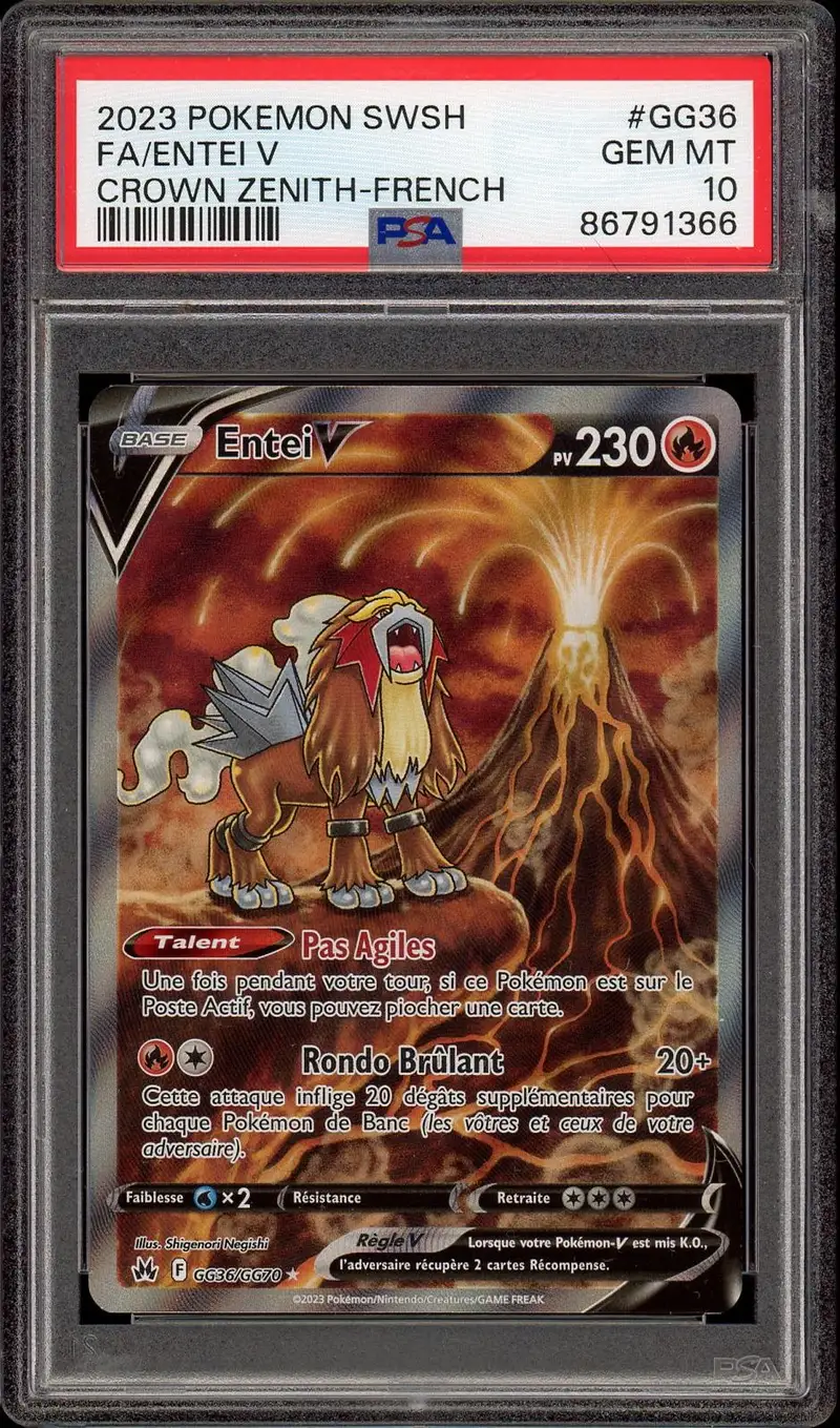PSA 10 Entei V