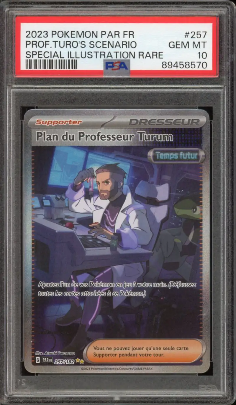 PSA 10 Plan du Professeur Turum