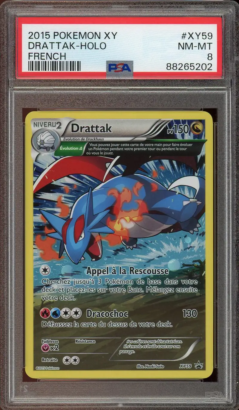 PSA 8 Drattak Holo