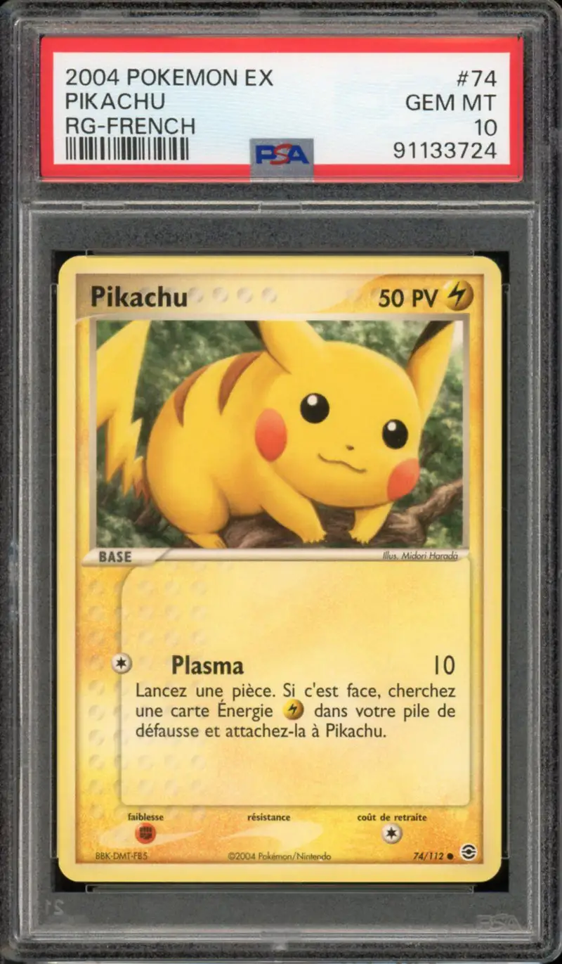 PSA 10 Pikachu