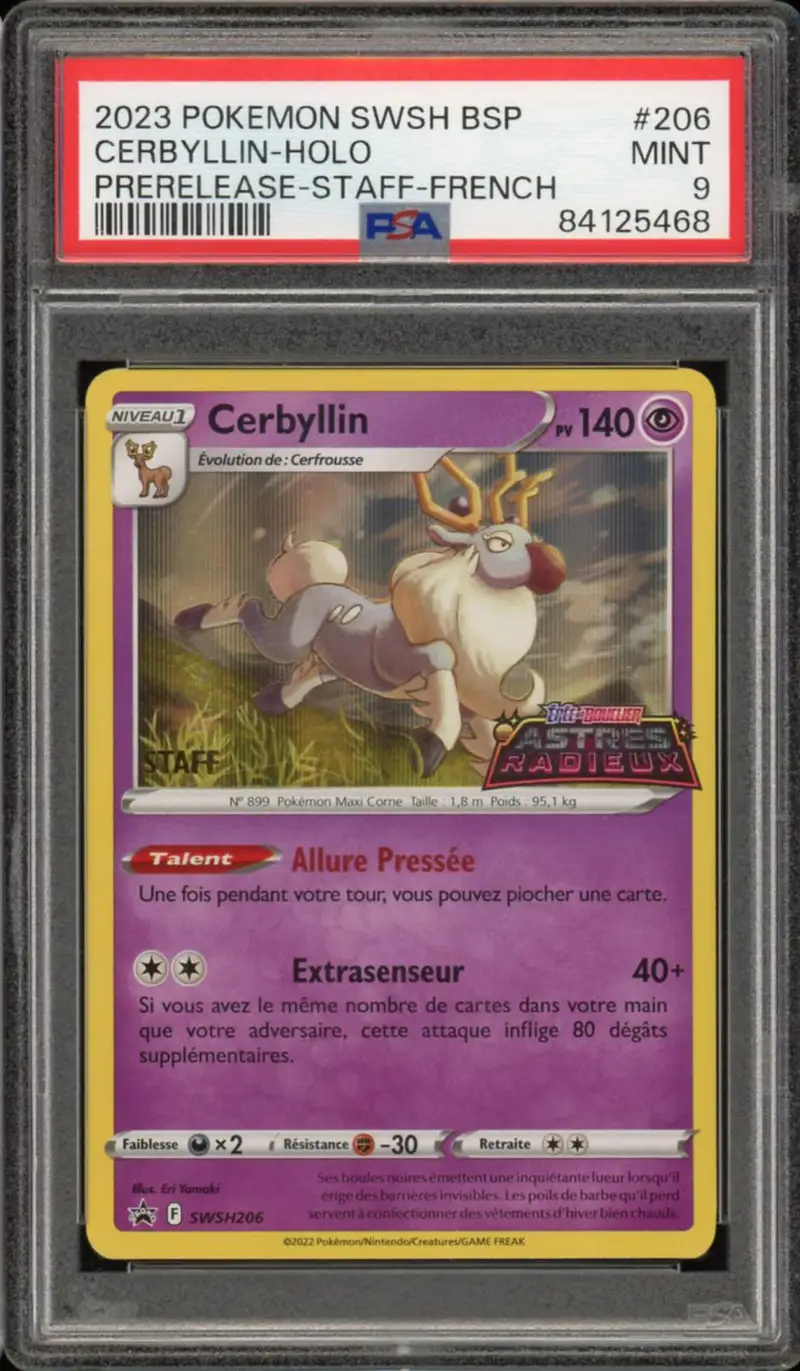 PSA 9 Cerbyllin Holo