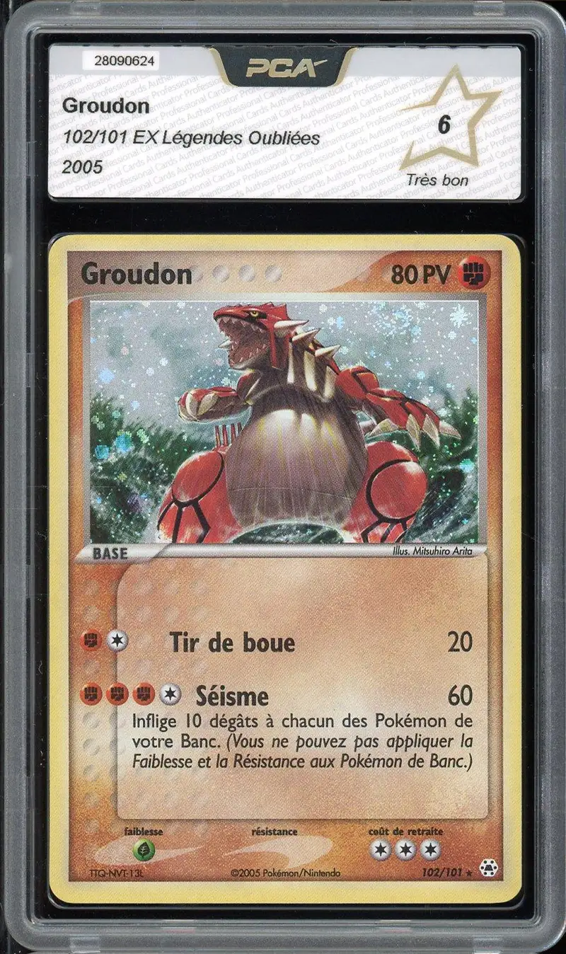 PCA 6 Groudon Holo