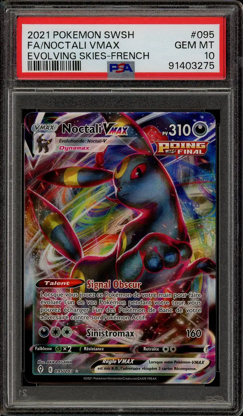 PSA 10 Noctali VMax