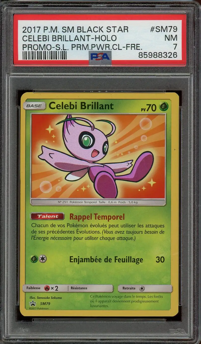 PSA 7 Celebi Brillant