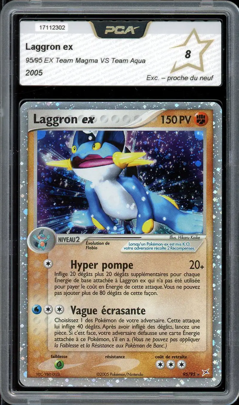 PSA 8 Laggron Ex