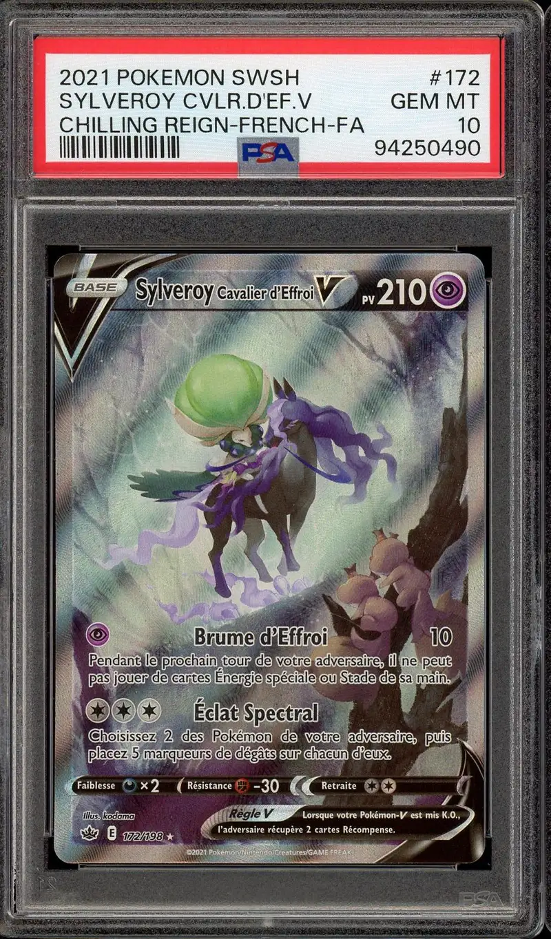 PSA 10 Sylveroy Cavalier d'Effroi V