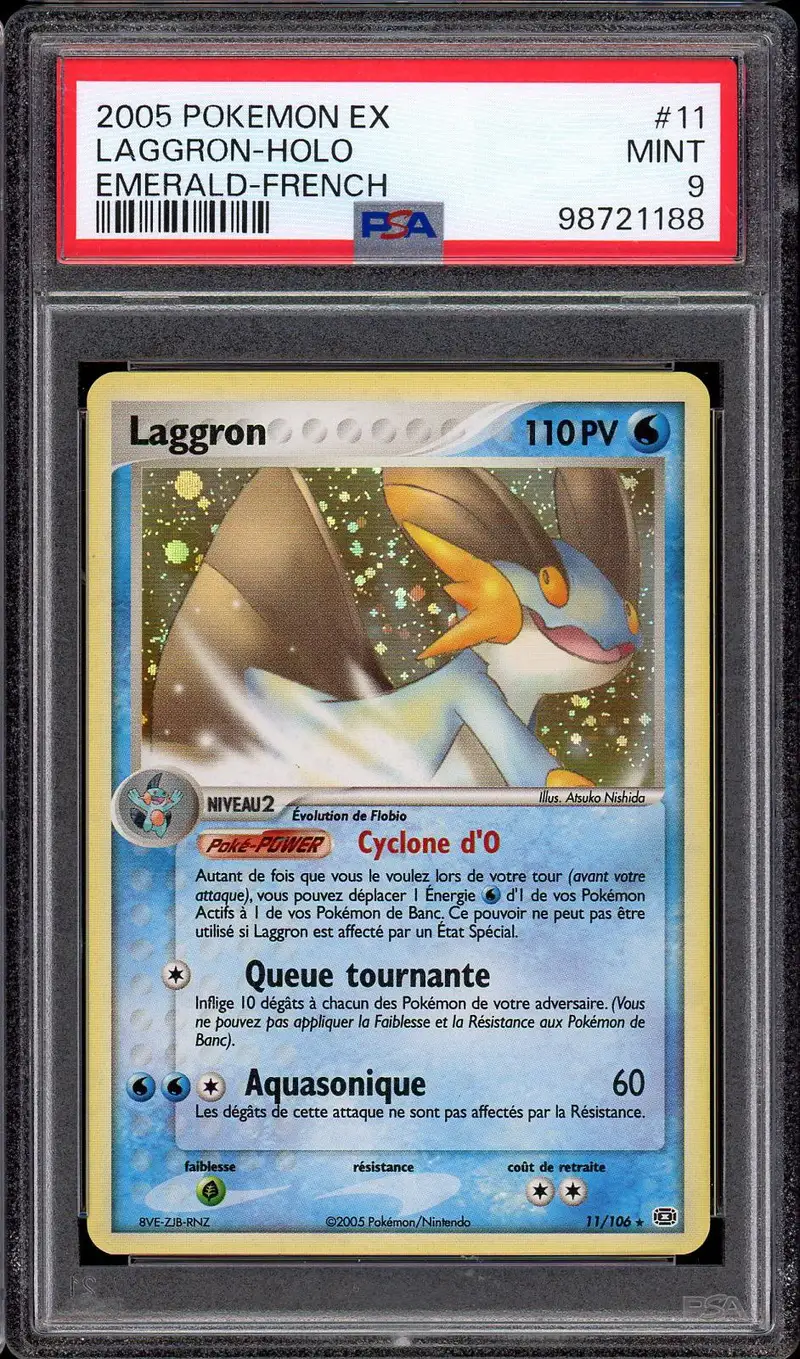 PSA 9 Laggron Holo
