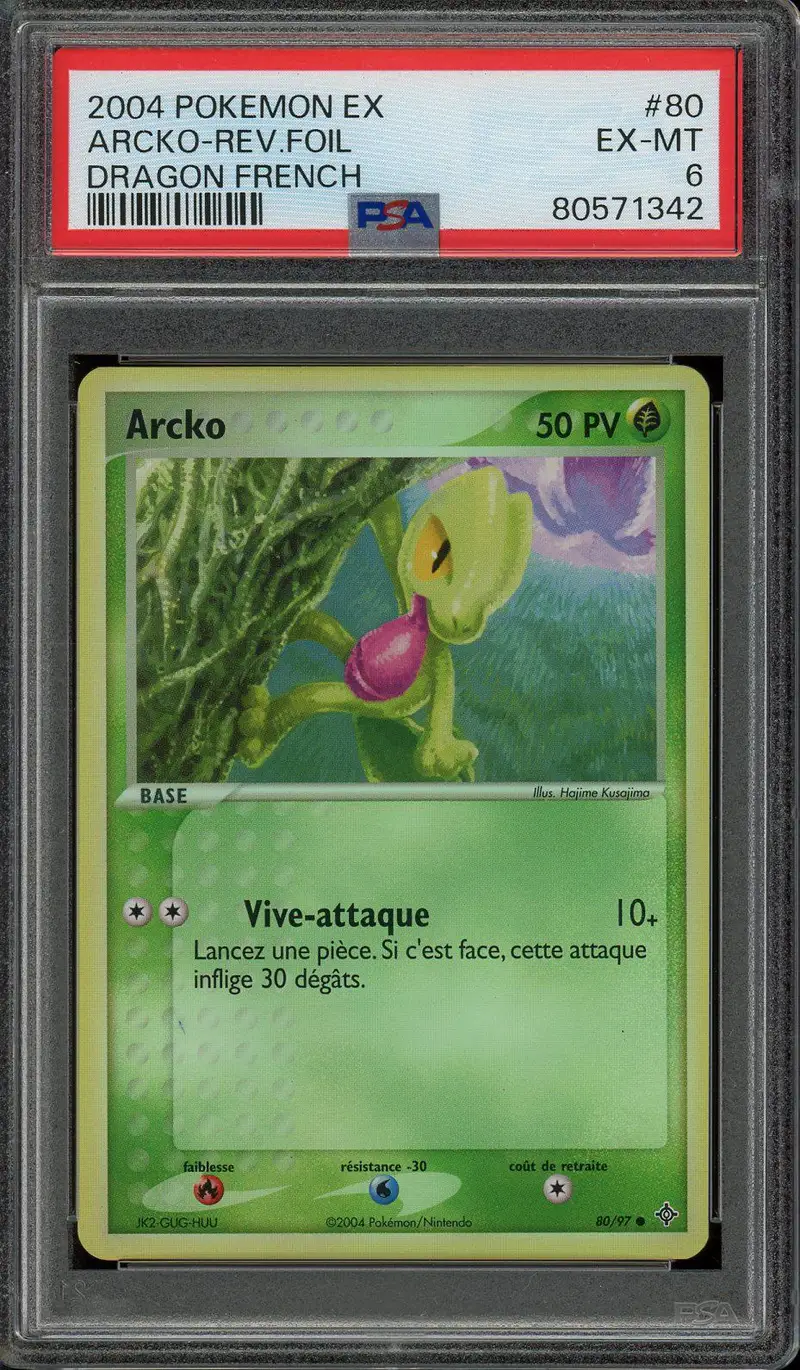 PSA 6 Arcko Reverse