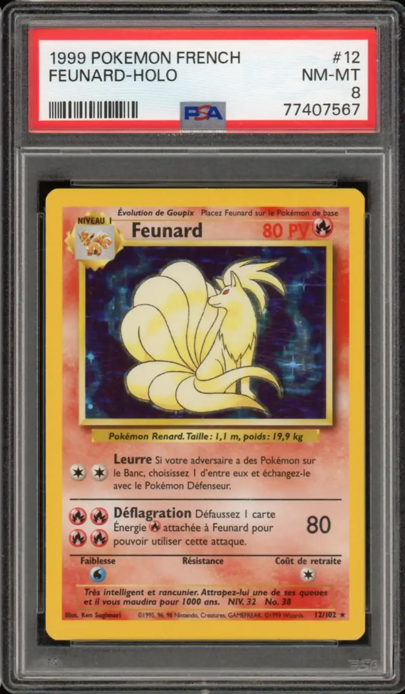 PSA 8 Feunard Holo