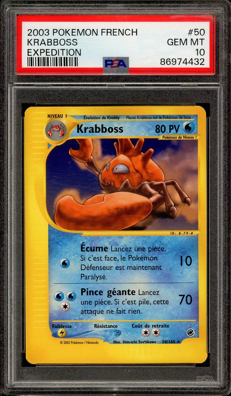 PSA 10 Krabboss