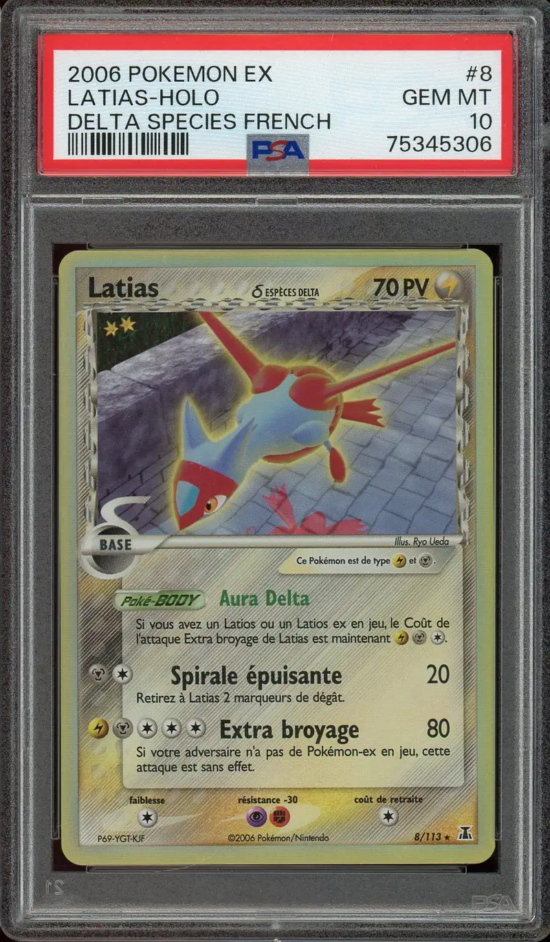 PSA 10 Latias Holo