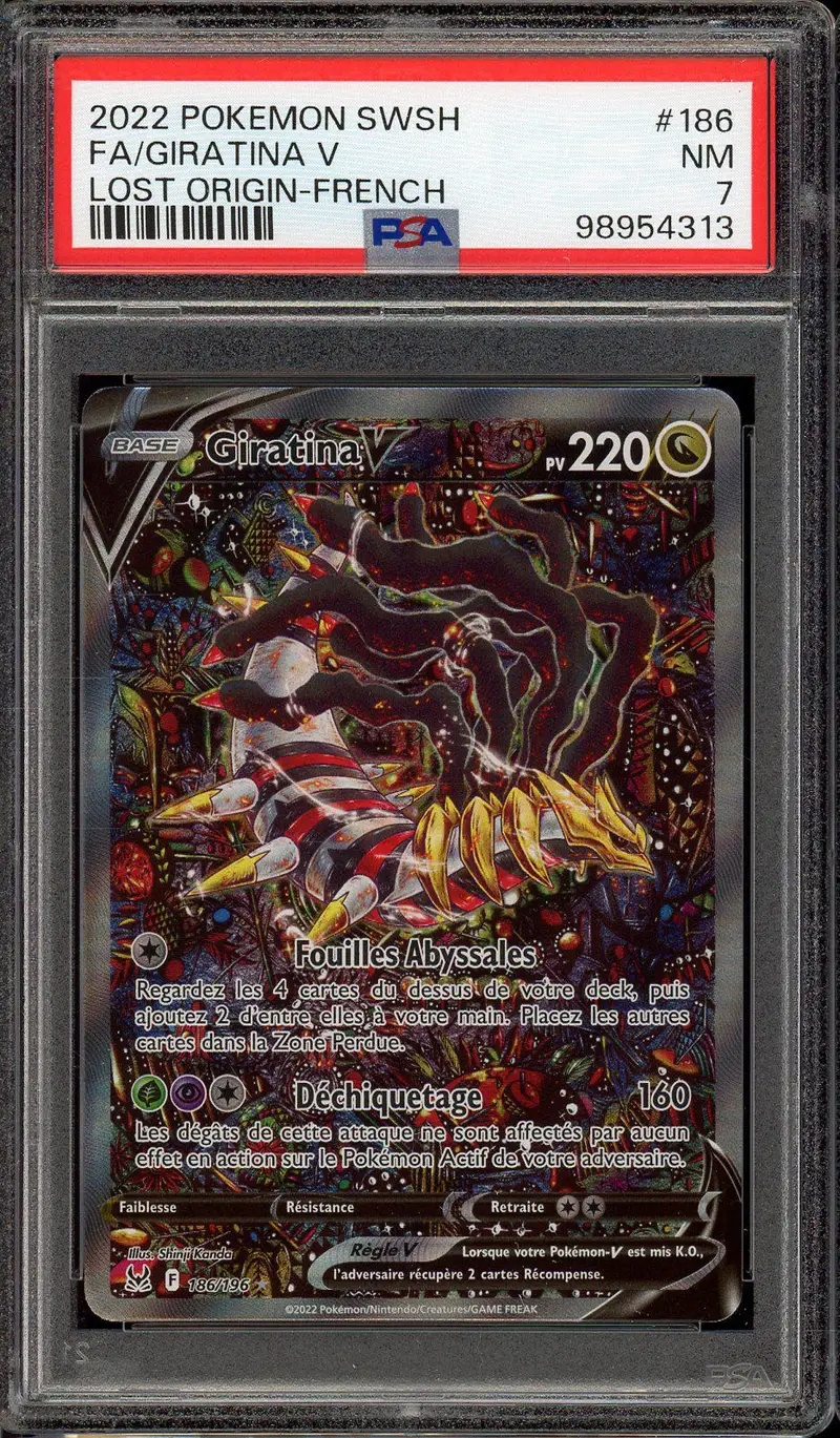 PSA 7 Giratina V