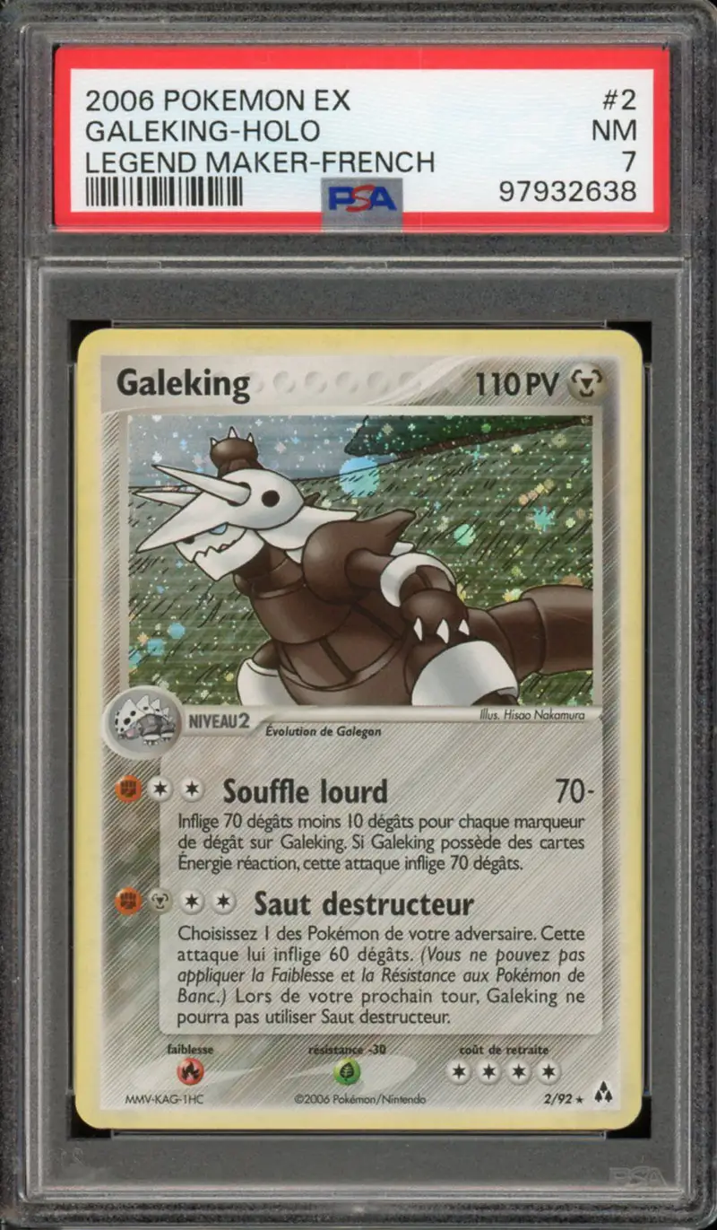 PSA 7 Galeking Holo