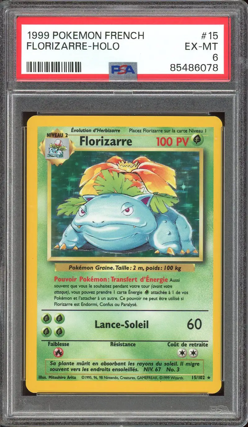 PSA 6 Florizarre Holo