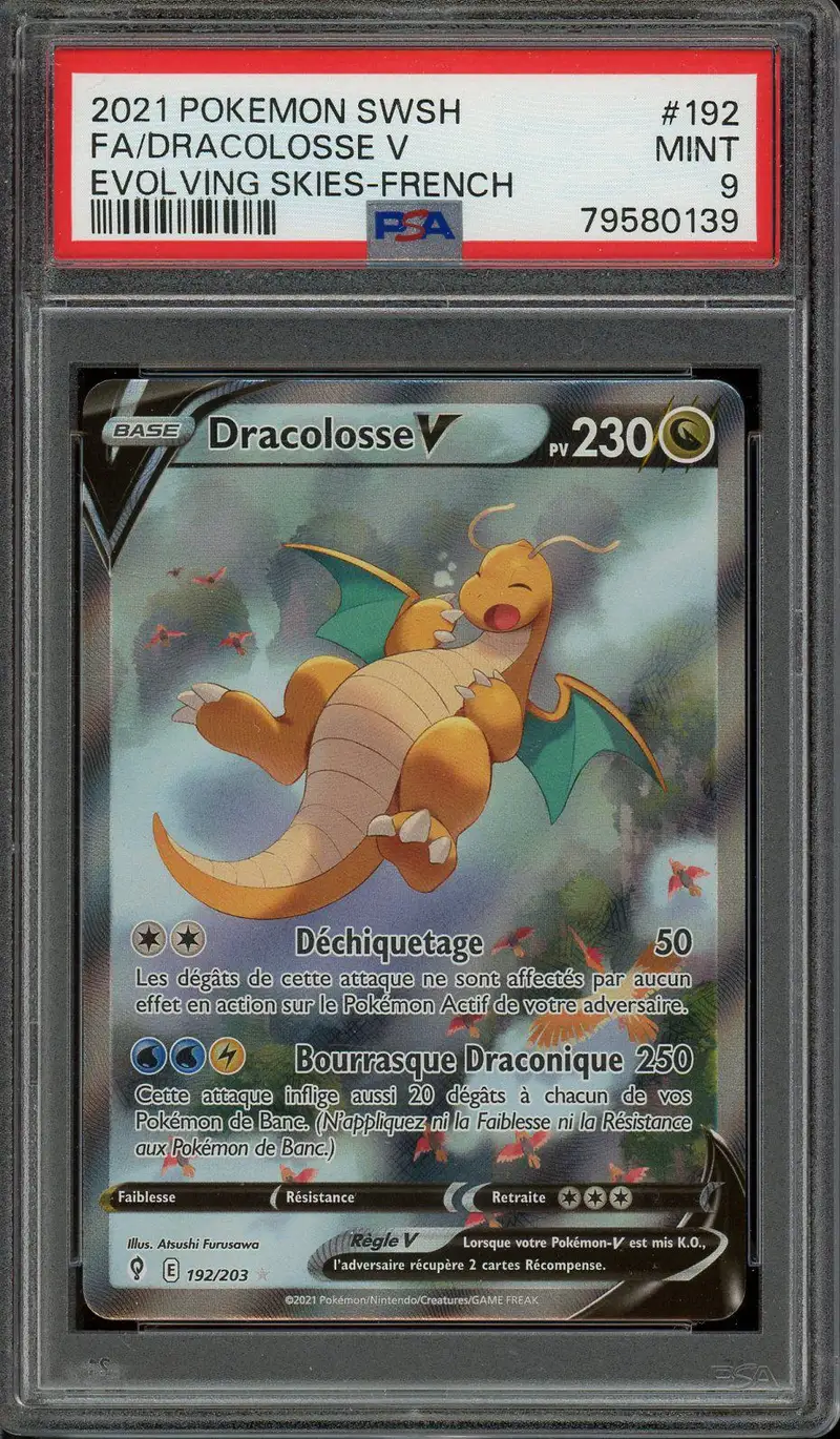 PSA 9 Dracolosse V