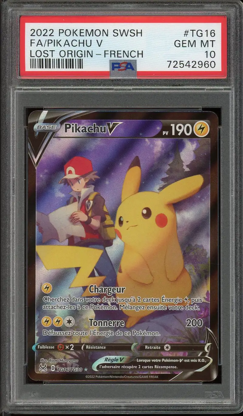 PSA 10 Pikachu V