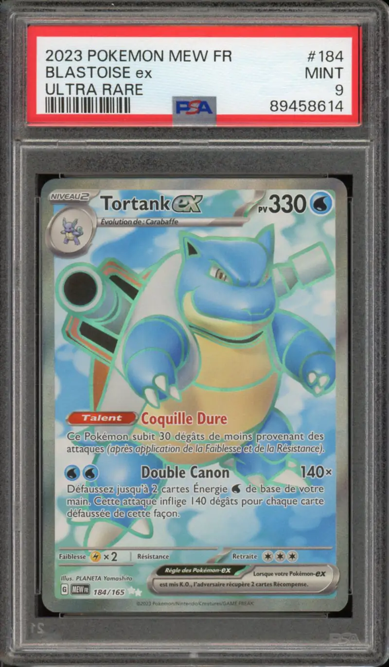 PSA 9 Tortank Ex