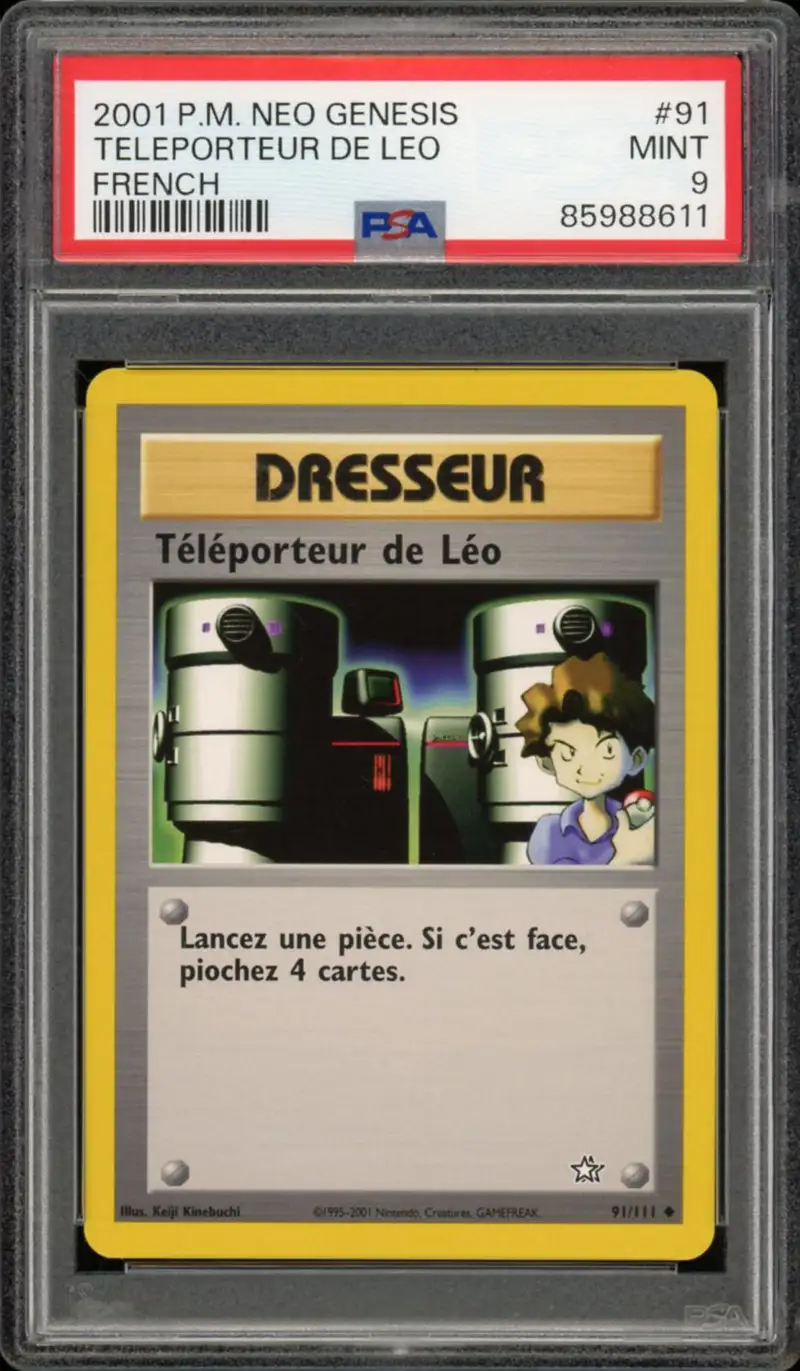 PSA 9 Téléporteur de Léo
