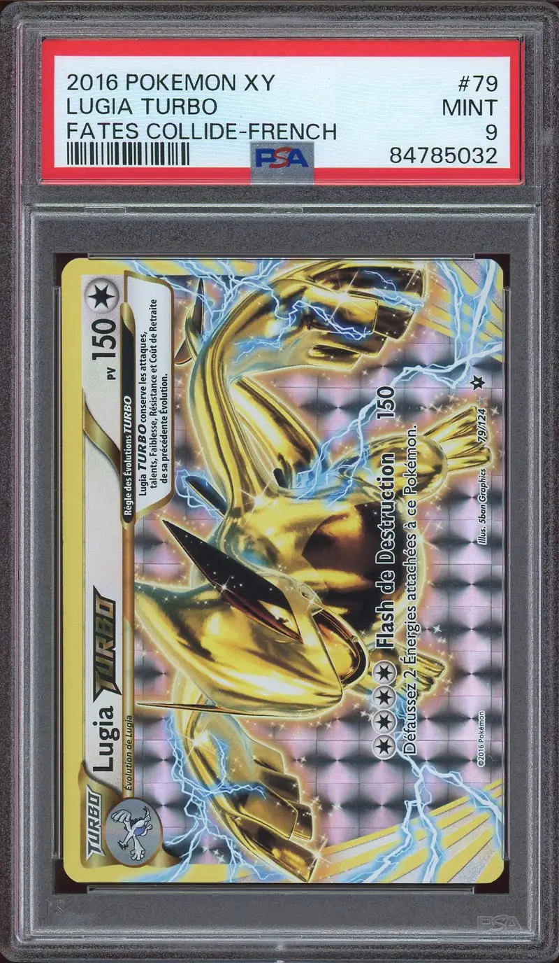 PSA 9 Lugia Turbo
