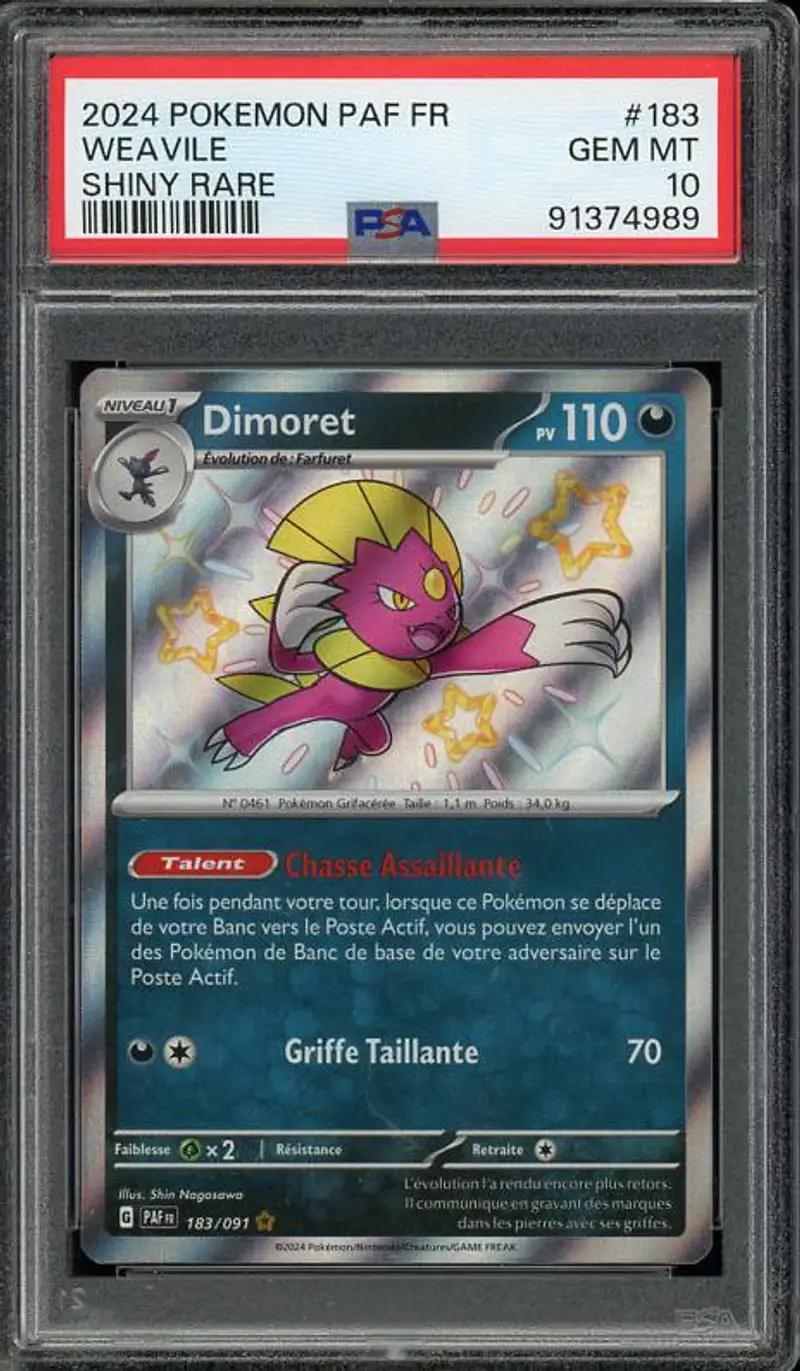 PSA 10 Dimoret Holo