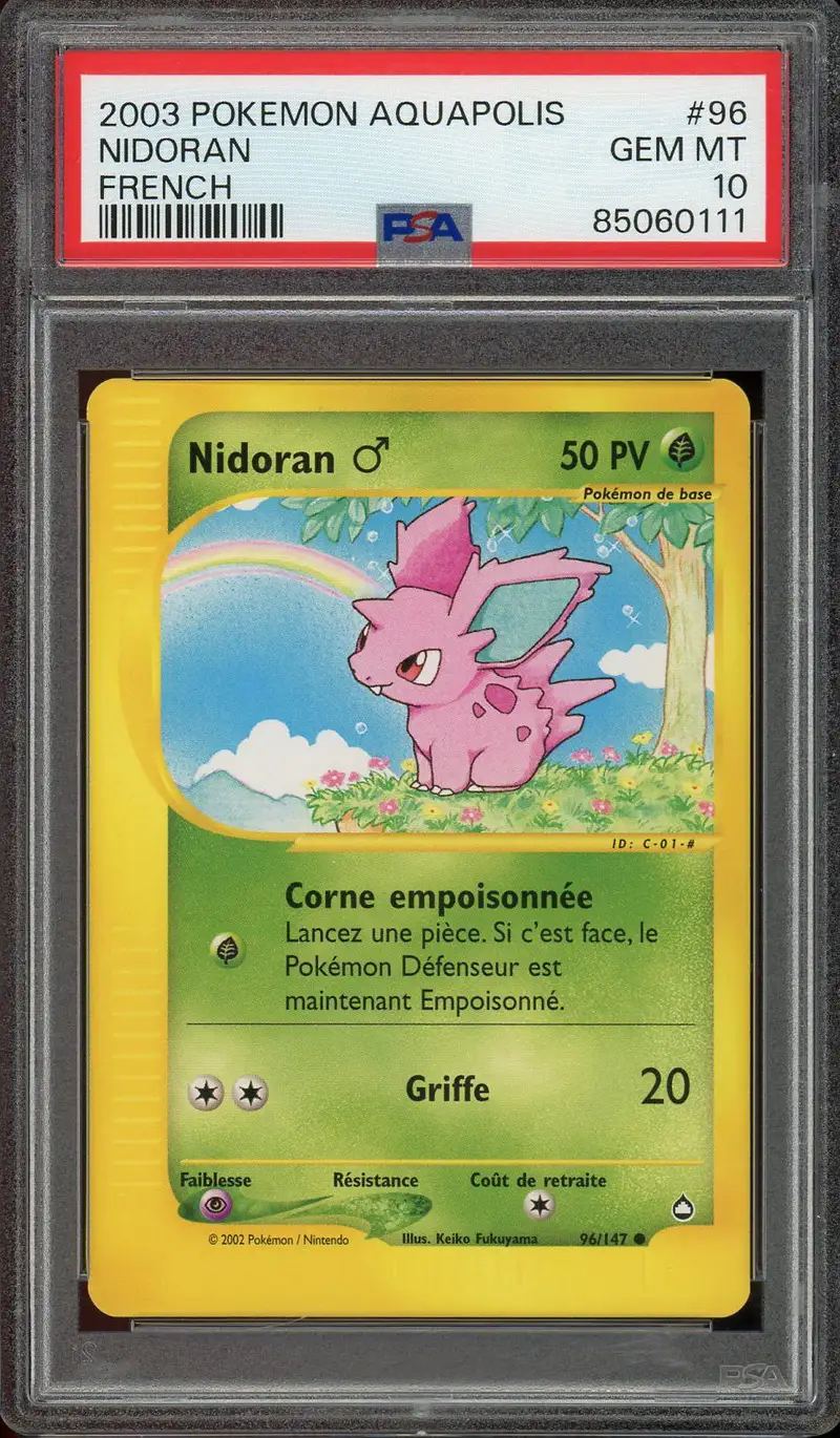 PSA 10 Nidoran M