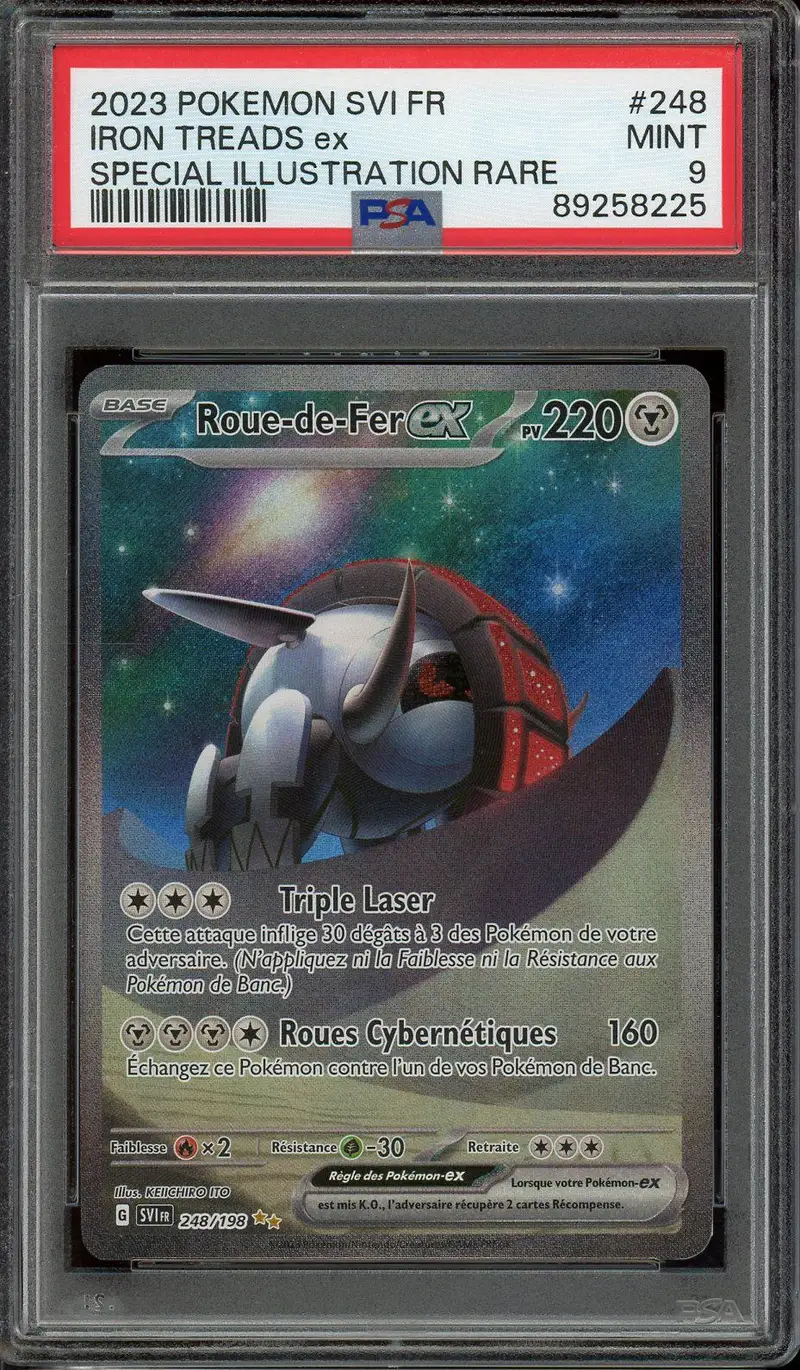 PSA 9 Roue-de-Fer Ex