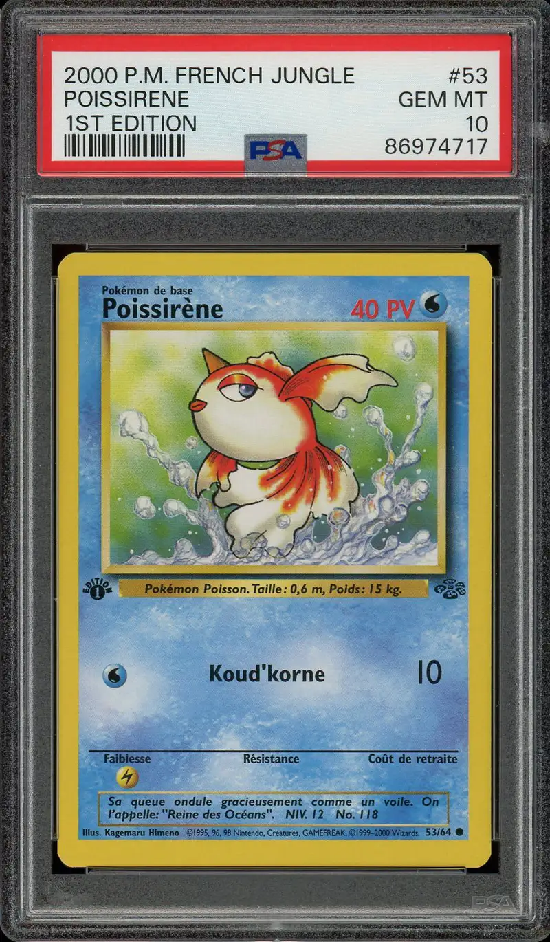 PSA 10 Poissirène