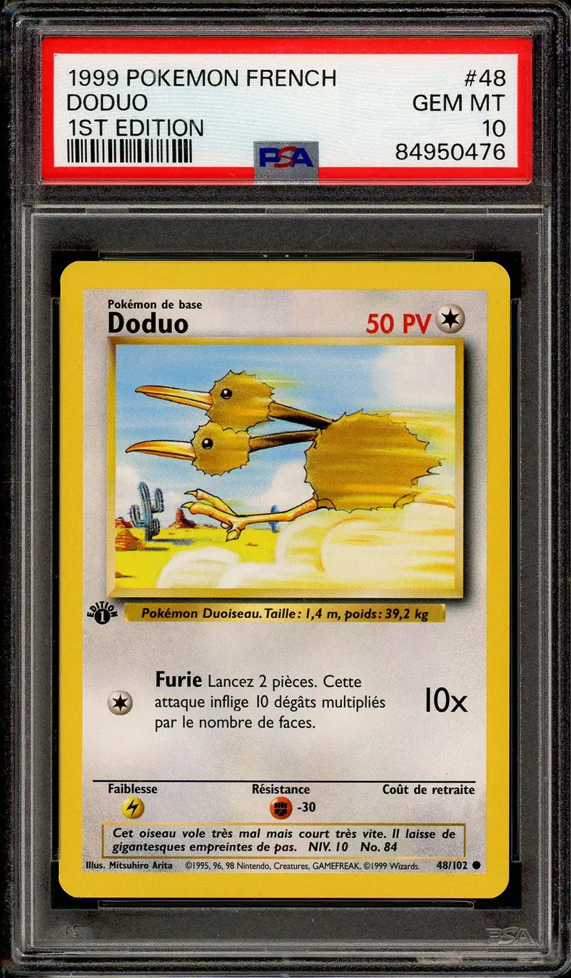 PSA 10 Doduo