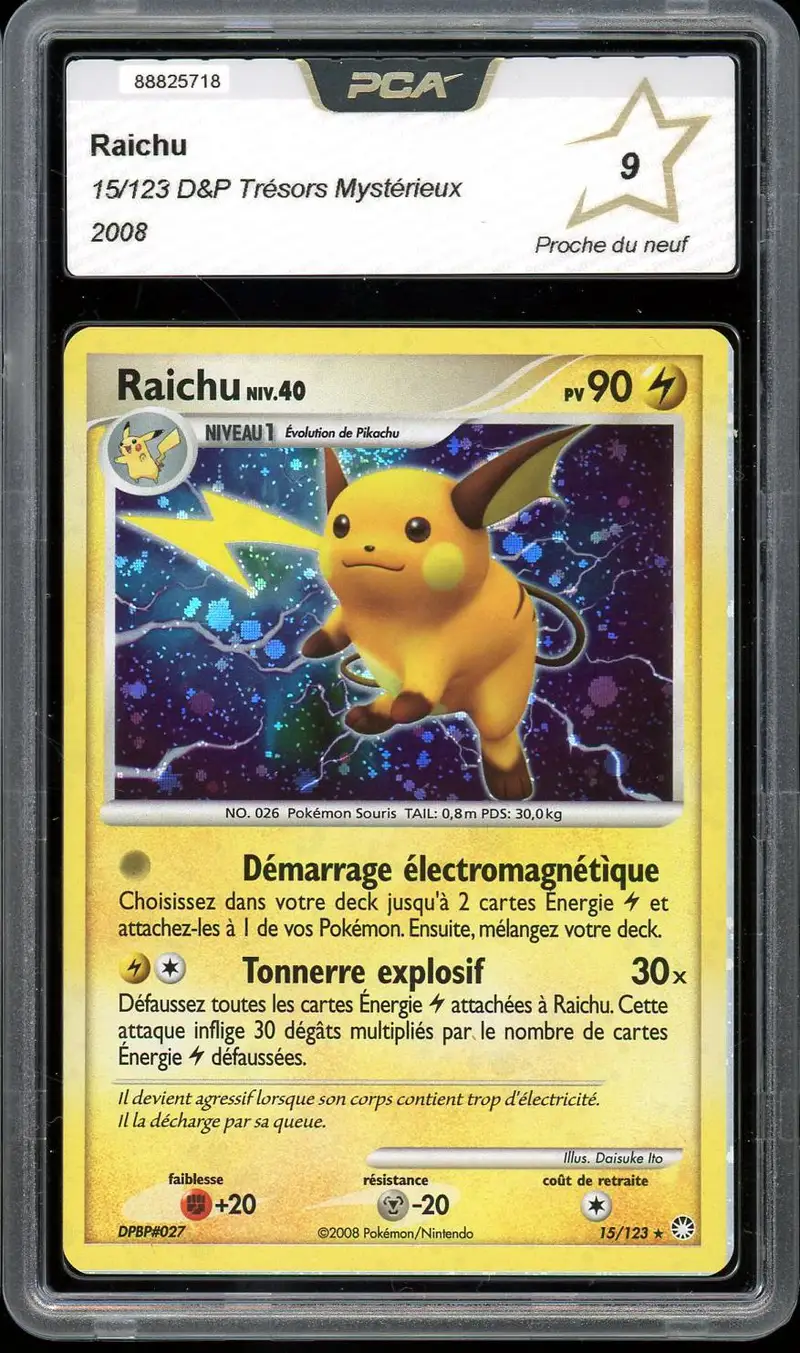 PCA 9 Raichu Holo
